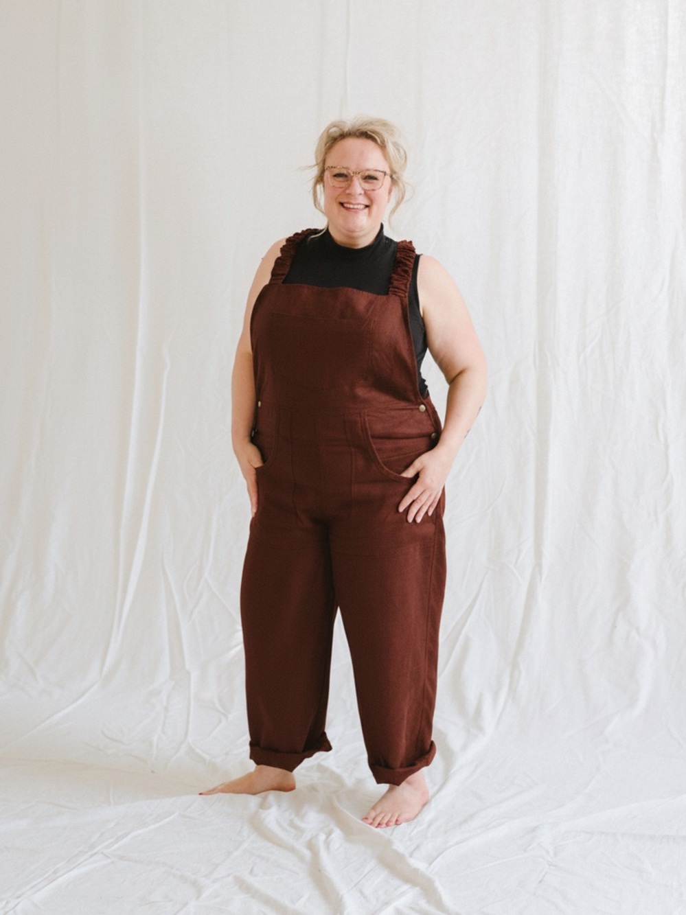 Craft Overalls in Chocolate